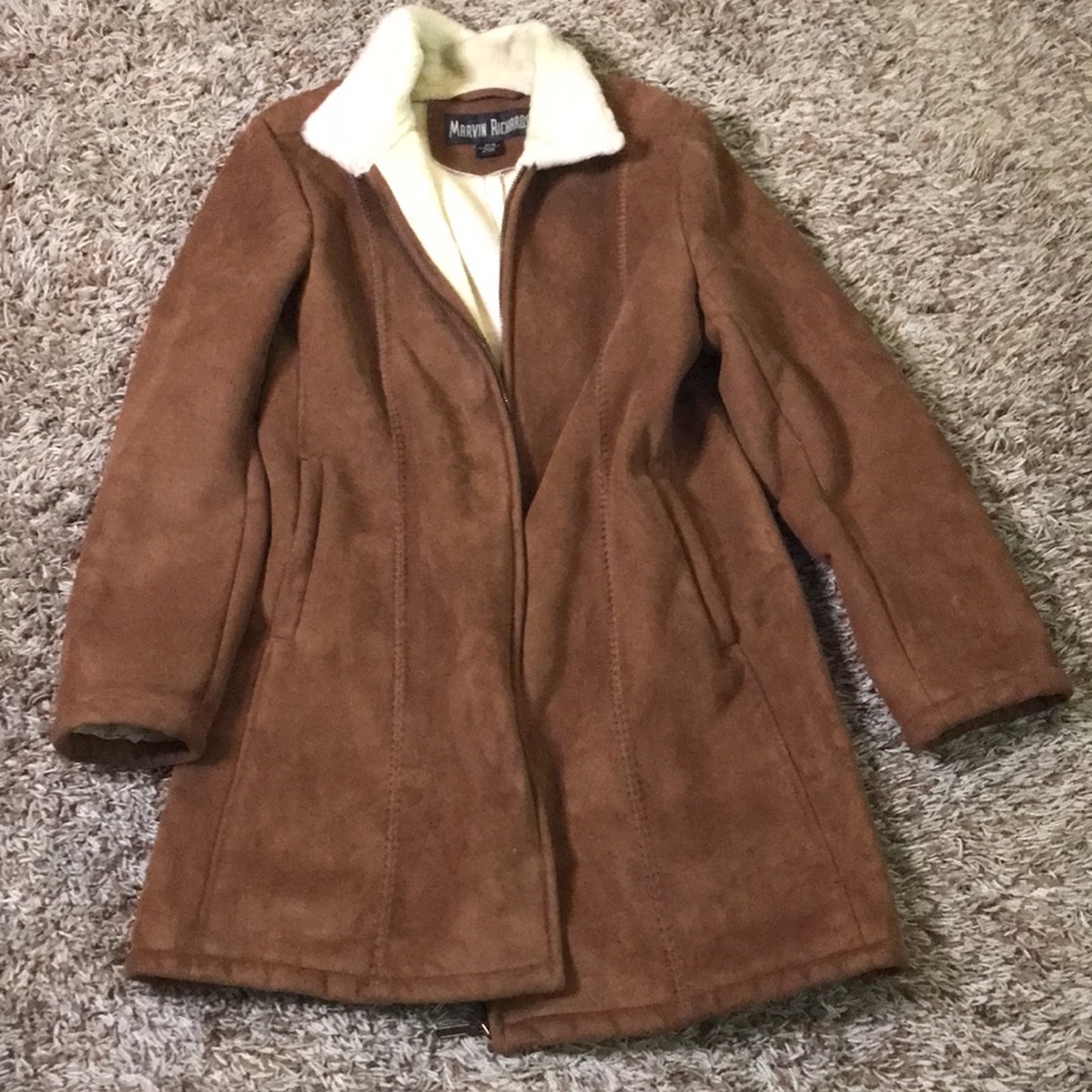 Marvin Richards faux leather coat - Picture 2 of 7